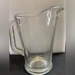 Clear Glass Pitcher